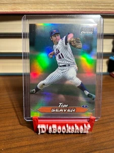 2024 Topps Stadium Club Chrome Tom Seaver #156 Refractor Mets - Picture 1 of 2