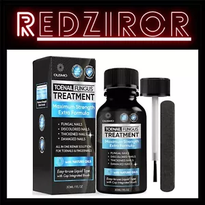 Extra Strength Toenail Fungus Treatment - 30ML Fast Acting Nail Care - Picture 1 of 9