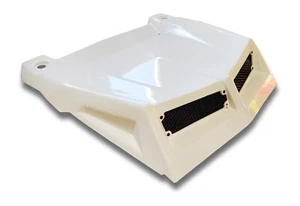 NEW MAIER POLARIS RZR XP 1000 900 2015 - 2020 X17 WHITE SCOOPED HOOD - Picture 1 of 1