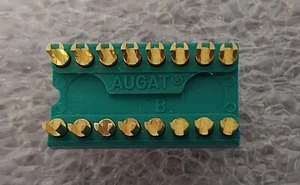 '1 PIECE' PN# 616-CG1, 616CG1, 385947-1 - AUGAT - CONNECTOR, PLUG GOLD CONTACTS - Picture 1 of 6