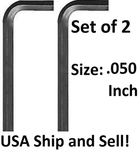.05" Inch Crosman Allen Wrench Hex Key Tool for Socket Screws 2 Pc. - Picture 1 of 2