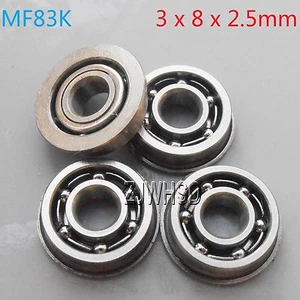 4pcs MF83k Flange Bearing 3 x 8 x 2.5 mm for TAMIYA TRAXXAS ALIGN RC Hobby DIY - Picture 1 of 1