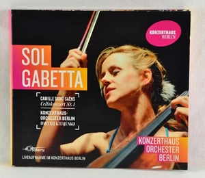 SOL GABETTA - SAINT SAENS Cellokonzert Nr. 1 - Konzerthaus Berlin Live CD - Picture 1 of 3