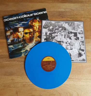 New mint Ocean Colour Scene debut Album Vinyl LP Blue colour unplayed oasis - Image 1 of 4