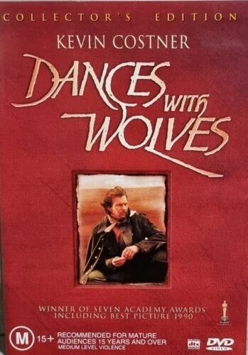 Dances With Wolves DVD Collectors ED. (Region 4, 2 Disc Set)  vgc t456 - Image 1 of 1