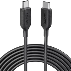 Anker 10ft USB C to USB C Charging Cable Fast Charge for iPhone Samsung (2-Pack) - Picture 1 of 4