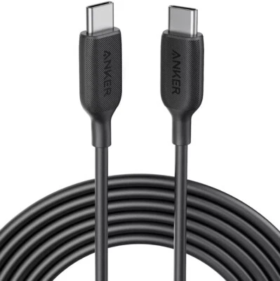 Anker 10ft USB C to USB C Charging Cable Fast Charge for iPhone Samsung (2-Pack) - Image 1 of 2