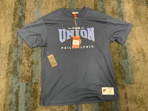 NEW MITCHELL AND NESS SHIRT PHILADELPHIA UNION LARGE - Picture 1 of 3