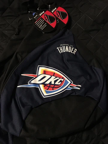Oklahoma city thunder basketball backpack/Sling NEW Cover