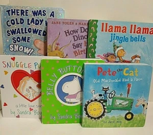 Lot 12 Toddler Baby Board Books ~ Bright Baby~ How Do Dinosaurs~Boynton~Maisy - Picture 1 of 10