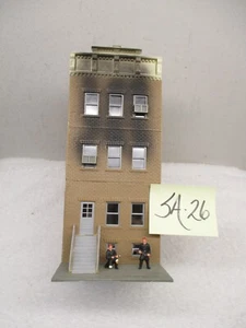 Model Power HO Built Up #568 House on Fire SA26 - Picture 1 of 5