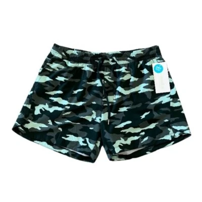 Marika Women's Balsam Green Lance Camo Running Workout Athletic Libby Shorts - Image 1 of 4