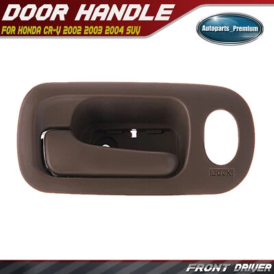 Nuevo sillín de conductor delantero izquierdo marrón manija de puerta interior para Honda CR-V 2002-2004 Foto 1 de 4
