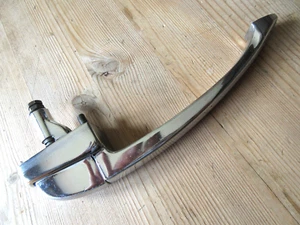 Autotürgriff Chrom Oldtimer - Funktionierender Knopf. - Bild 1 von 8