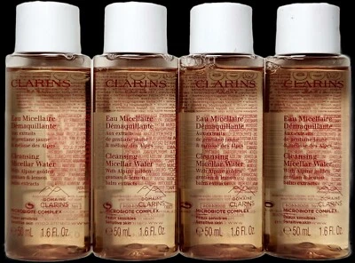 CLARINS Cleansing Micellar Water Gesichtswasser 200 ml ( 4x 50 ml )