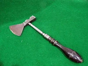 ANCIENNE HACHE HACHETTE ANCIEN MARTEAU OUTIL METIER FER FORGE CASSE SUCRE - Photo 1/6