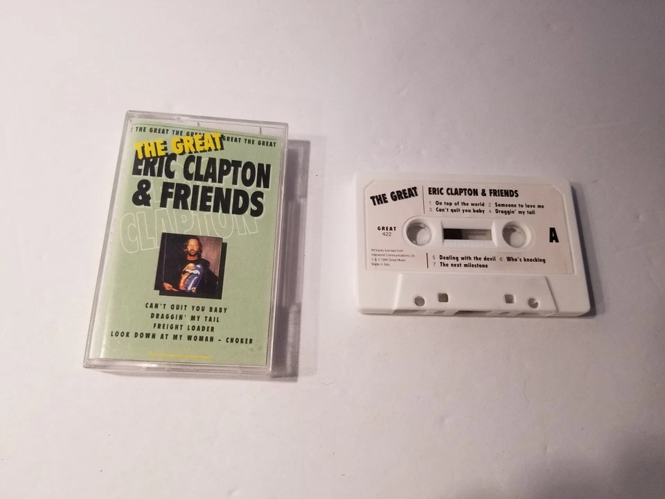 The Great Eric Clapton & Friends - Cassette Tape - Image 1 of 1