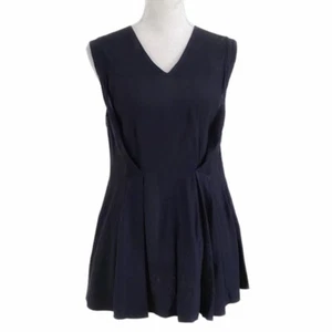 MARNI BLACK TUNIC SLEEVELESS FLOWY TANK TOP - S (IT40) - Picture 1 of 9