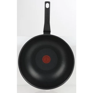 Tefal Wok 28cm Schwarz Non Stick Bun Cooking Kitchen Schmoren Vegetables Eating - Picture 1 of 12