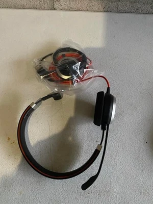 Jabra Evolve 40 UC Mono Headset Unified Communications Headphones - Image 1 of 4