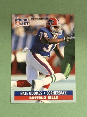Nate Odomes 1991 Pro Set Buffalo Bills #80 AA115 - Image 1 of 2