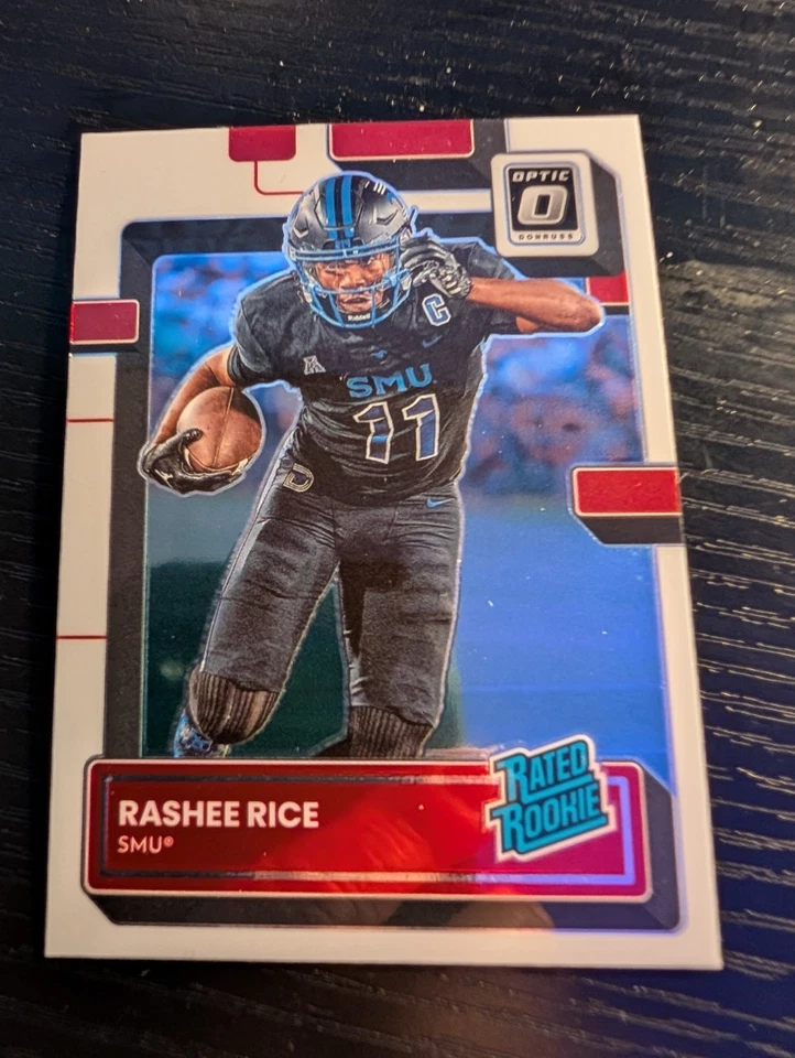 2023 Optic Football - Rashee Rice Rated Rookie RC - #24 - Image 1 of 1