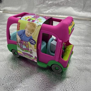 Barney’s World giocattolo prescolare autobus avventura veicolo push-along e figura Barney fo - Foto 1 di 6