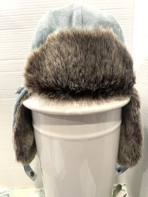 Sombrero de trampero de mezclilla True Religion Foto 1 de 4