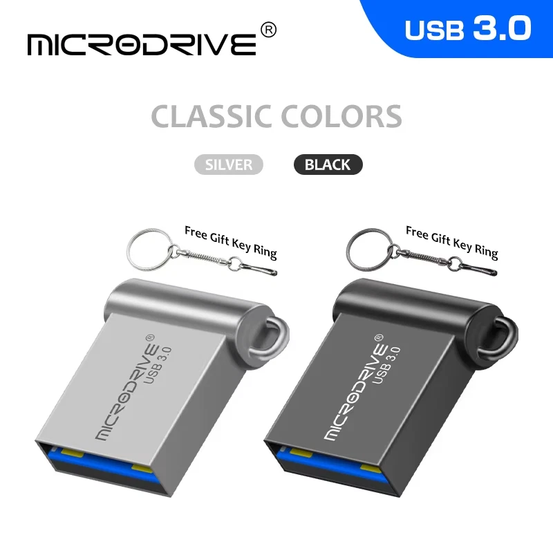 Chiavetta USB 3.0 Alta Velocità Mini Pendrive 128GB 64GB 32GB Stick - Immagine 1 di 4