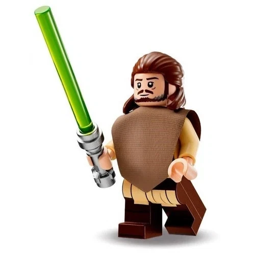 sw1334a Lego Star Wars 75383 - Minifigura Qui-Gon Jinn ¡Nuevo! ¡ENVÍO RÁPIDO! Foto 1 de 1