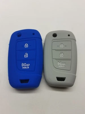 2*Key cover For 2021 2022 2023 2024 HYUNDAI KONA TUCSON VENUE SANTA FE PALISADE - Image 1 of 4