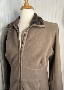 Patagonia Better Sweater Long City Jacket Coat Fleece Brown Women’s Size XL - Picture 1 of 17