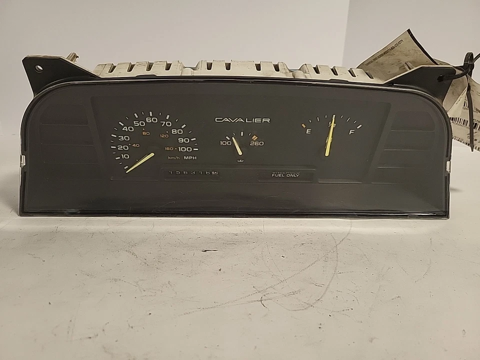 Speedometer Without Tachometer Cluster Fits 93-94 Chevy Cavalier OEM H4 - Image 1 of 4
