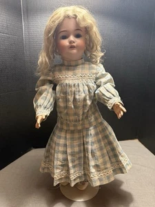 22" RARE!! Antique Simon Halbig/CM Bergmann 9 1/2 w/Excelsier DEP Body Doll - Picture 1 of 20