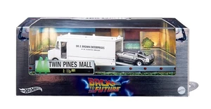 SDCC 2025 Mattel Hot Wheels Back to the Future 40th Anniversary Set In Hand - Picture 1 of 7