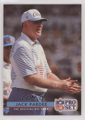 1992 Pro Set Mobil FACT Jack Pardee #189 - Image 1 of 2