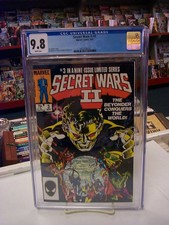 SECRET WARS II #3 (Marvel Comics, 1985) CGC Graded 9.8 ~ BEYONDER  ~ WHITE Pages