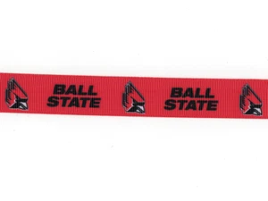Ball State University Cardinals 7/8" Ripsband - Bild 1 von 1