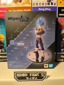 S.H Figuarts Vegeta Super Saiyan Blue 15Th Anniversary Dragon Ball Super 14cm - Imagen 1 de 4