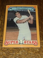 ATHLETICS A'S JOSE CANSECO 1989 PACIFIC CARDS & COMICS SUPER STARS #3