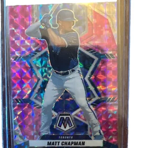 2022 Panini Mosaic - Pink Camo Mosaic Prizm #38 Matt Chapman - Picture 1 of 1