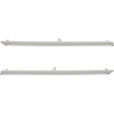 For 2013-2015 Honda Accord Grille Trim Center Upper Molding Left & Right Set 2Pc Foto 1 de 4