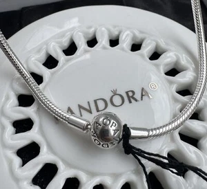Auténtico Collar Cadena Serpiente Pandora MOMENTOS #590742HV - Imagen 1 de 6