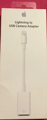 Apple Lightning to USB Camera Adapter—-NEW - Image 1 of 4