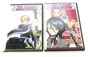 Bleach Anime Dvd Lot Volumes 1-4 4 Disc Collection - RARE - Imagen 1 de 6