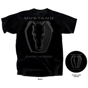 Joe Blow T's 2024 Ford Mustang Dark Horse Logo T-Shirt 7th Gen 5.0 Coyote 500 PS - Bild 1 von 3