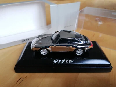 Porsche 911 1994 minichamps chrome 1/43 edition limitée PORSCHE 2000 ex - Photo 1/3