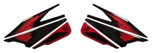 Rodillera óptica carbono pegatina rojo negro compatible para KTM 990 Duke Orange - Imagen 1 de 5