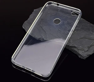 Custodia Per Huawei P8 Lite 2017 In Silicone Trasparente Cover - Foto 1 di 3