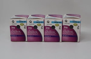 L'eggs Silken Mist Control Top Black Mist Pantyhose Tights Size Q Lot of 8 Pair - Picture 1 of 8